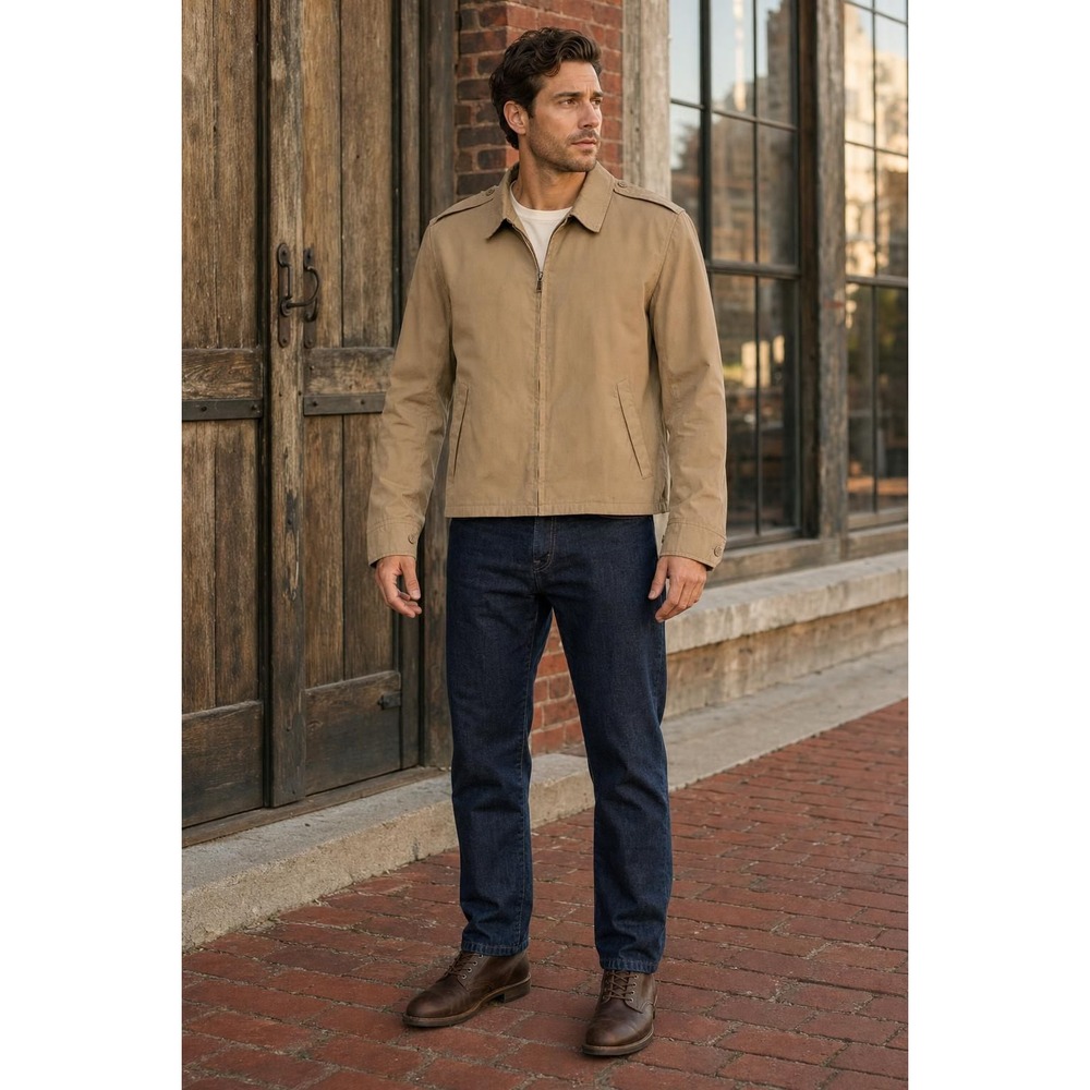 Blauer Ceiling Zero Jacket Men's 40R Tan Workwear Utility Military Inspired READ